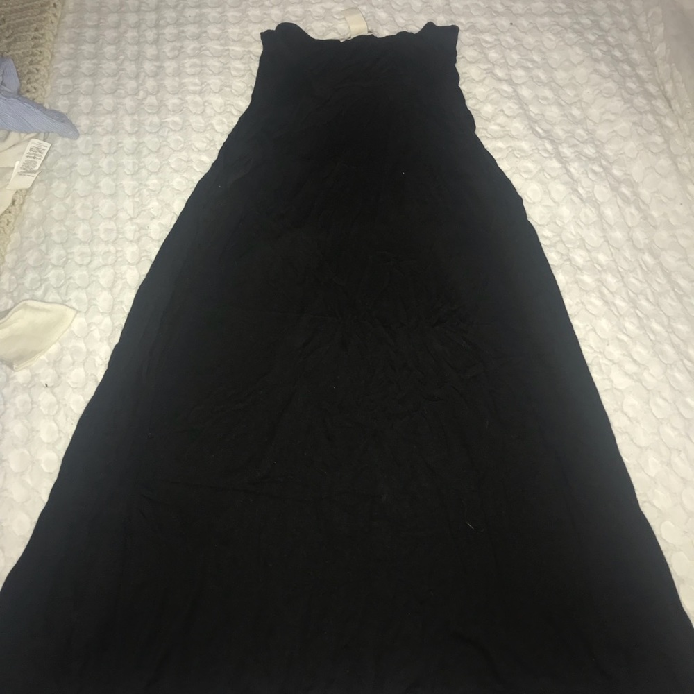 Black mini dress